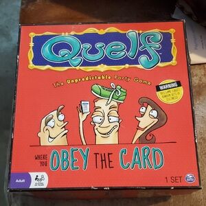ELF Quelf Card Game - Vibrant Red